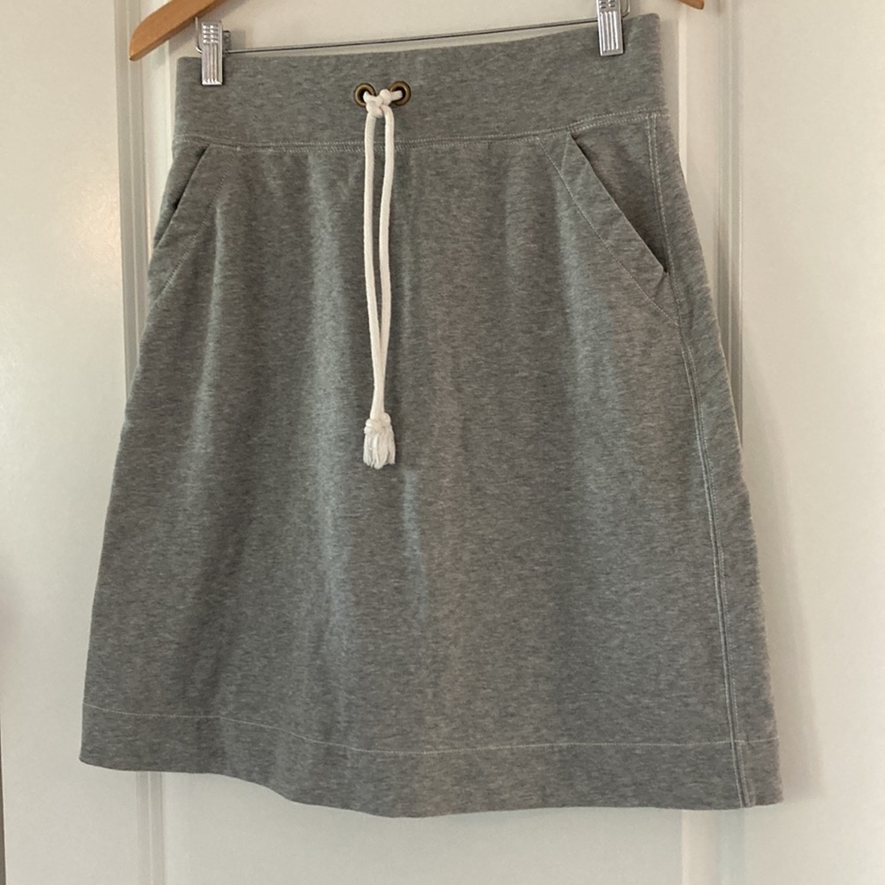 J. Crew small skirt gray pockets casual - Picture 2 of 8